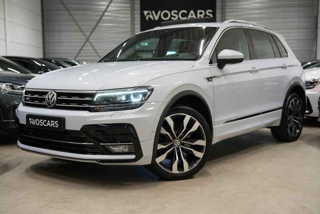 Volkswagen Tiguan 2.0 TSI 4Motion 220PK 3x R-Line * Pano - Dynaudio - 360° Cam - Leder - Memory - Keyless - White Silver * 55713241-0.jpg | VosCars
